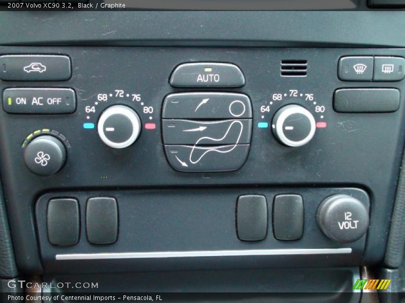 Controls of 2007 XC90 3.2