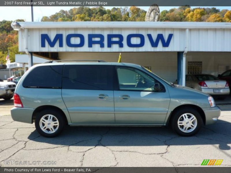 Light Tundra Metallic / Pebble Beige 2007 Ford Freestar SEL
