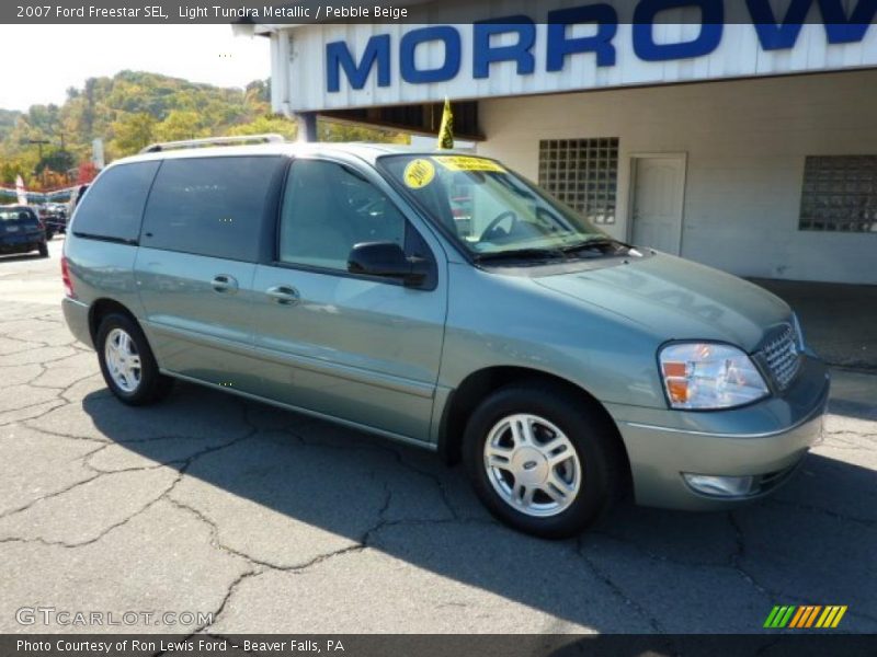 Light Tundra Metallic / Pebble Beige 2007 Ford Freestar SEL