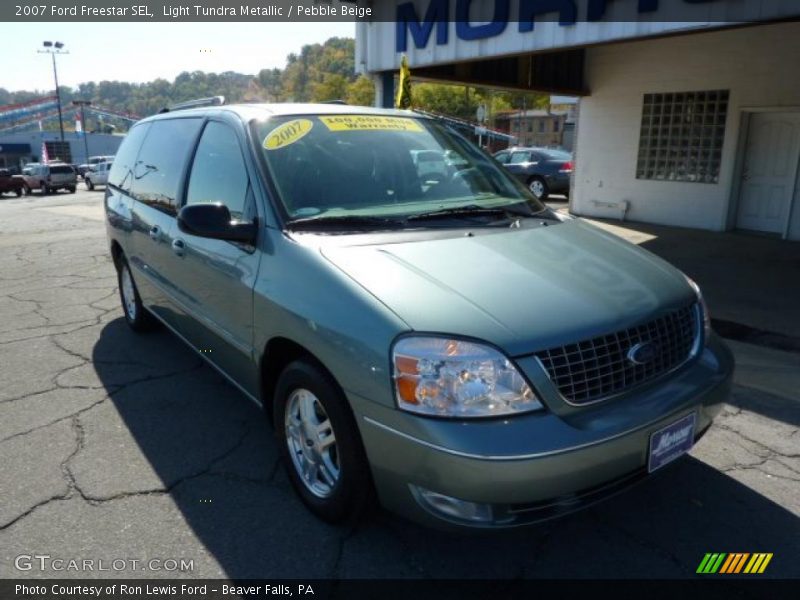 Light Tundra Metallic / Pebble Beige 2007 Ford Freestar SEL