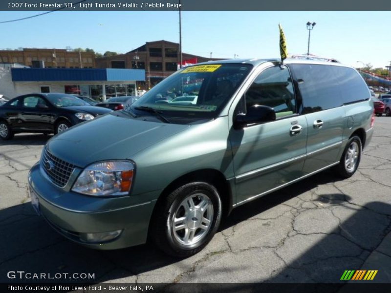 Light Tundra Metallic / Pebble Beige 2007 Ford Freestar SEL