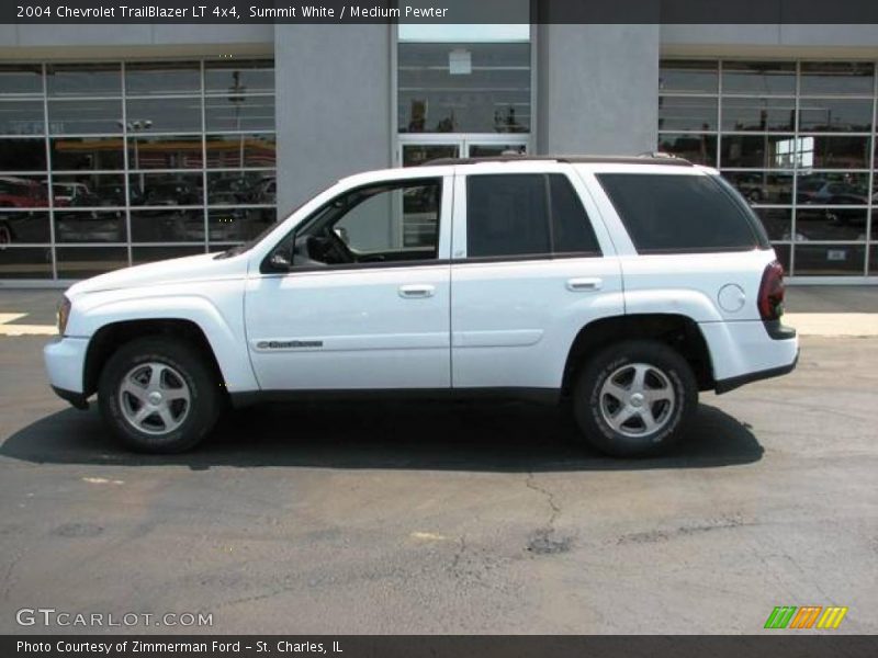 Summit White / Medium Pewter 2004 Chevrolet TrailBlazer LT 4x4