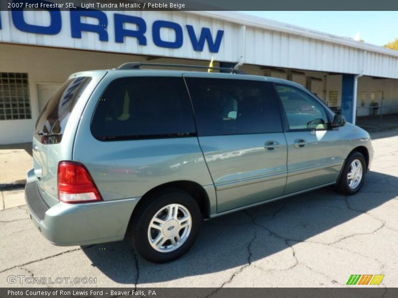 Light Tundra Metallic / Pebble Beige 2007 Ford Freestar SEL