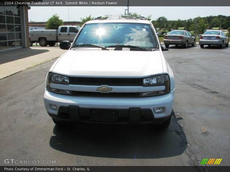 Summit White / Medium Pewter 2004 Chevrolet TrailBlazer LT 4x4