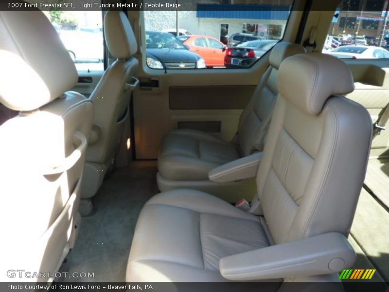 Light Tundra Metallic / Pebble Beige 2007 Ford Freestar SEL
