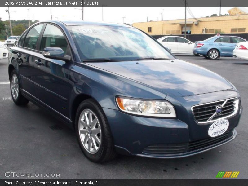 Barents Blue Metallic / Quartz 2009 Volvo S40 2.4i
