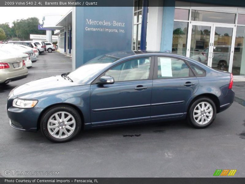 Barents Blue Metallic / Quartz 2009 Volvo S40 2.4i