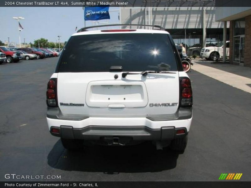 Summit White / Medium Pewter 2004 Chevrolet TrailBlazer LT 4x4