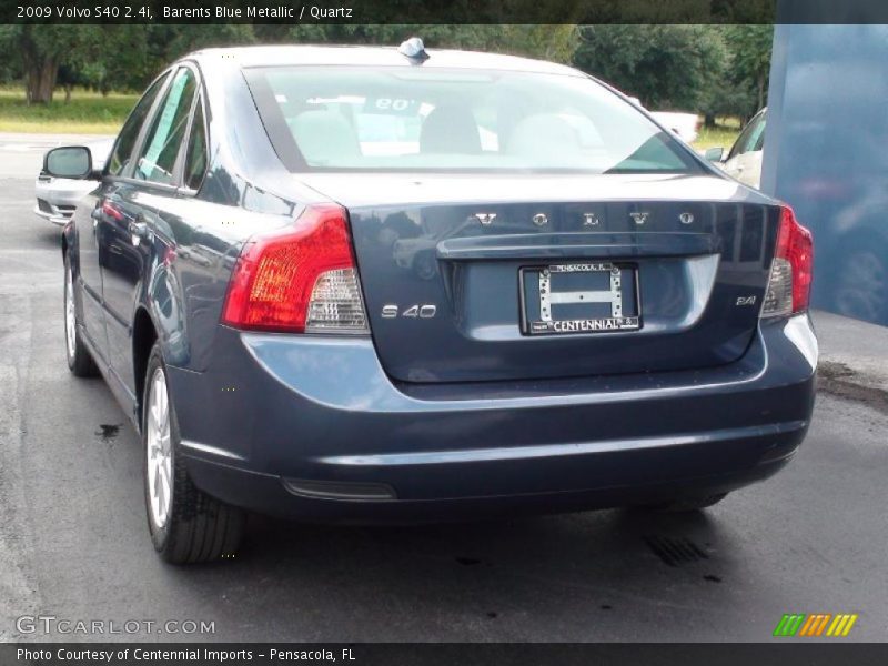 Barents Blue Metallic / Quartz 2009 Volvo S40 2.4i