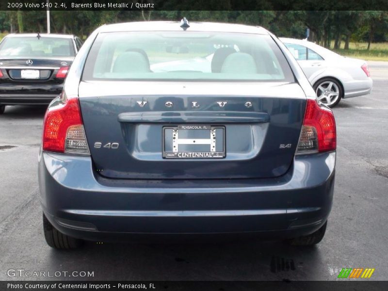 Barents Blue Metallic / Quartz 2009 Volvo S40 2.4i