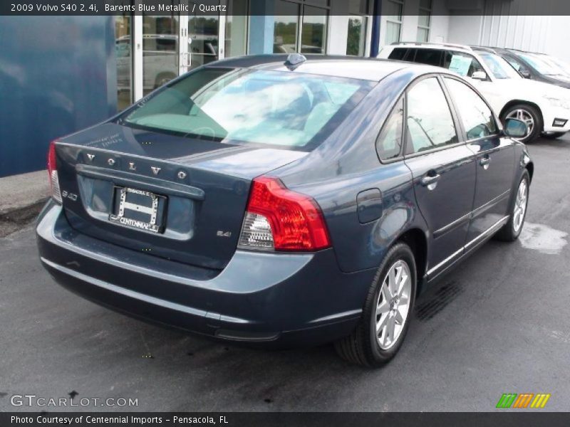 Barents Blue Metallic / Quartz 2009 Volvo S40 2.4i