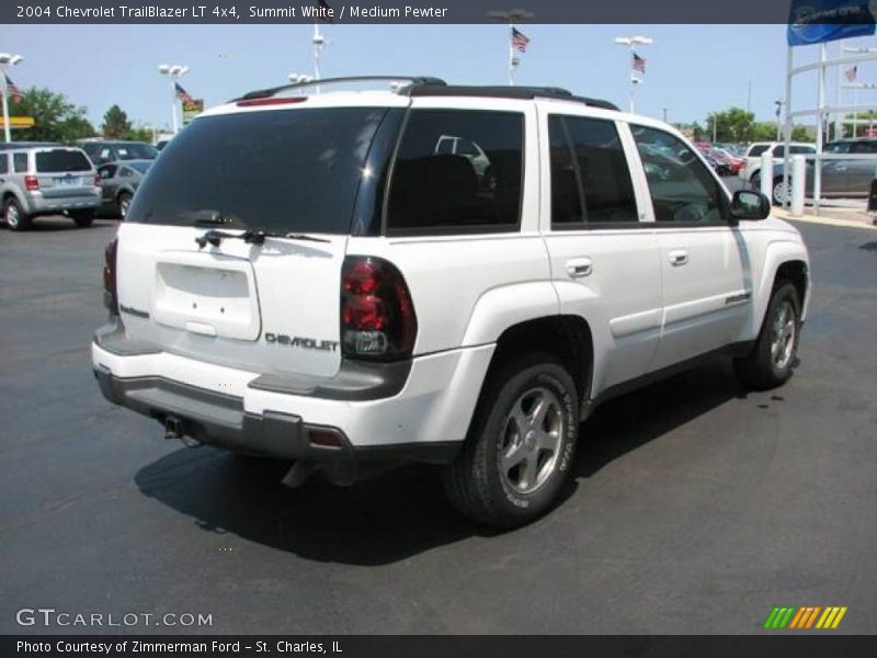 Summit White / Medium Pewter 2004 Chevrolet TrailBlazer LT 4x4
