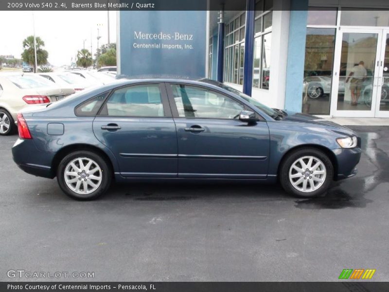 Barents Blue Metallic / Quartz 2009 Volvo S40 2.4i