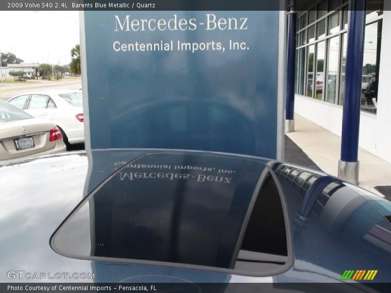 Barents Blue Metallic / Quartz 2009 Volvo S40 2.4i