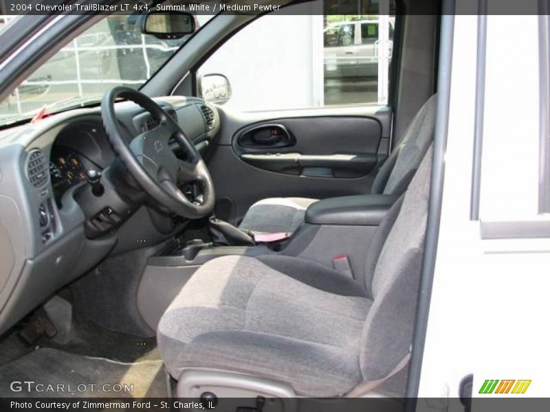 Summit White / Medium Pewter 2004 Chevrolet TrailBlazer LT 4x4