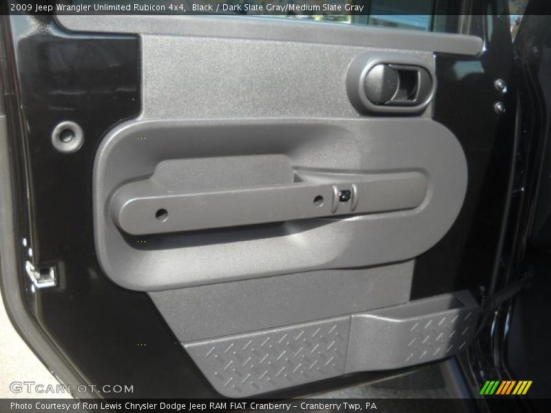 Black / Dark Slate Gray/Medium Slate Gray 2009 Jeep Wrangler Unlimited Rubicon 4x4