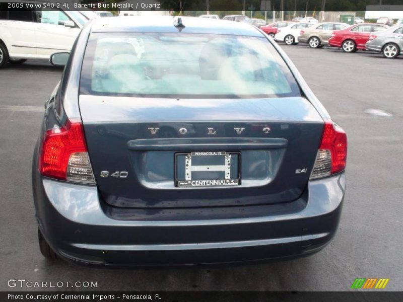 Barents Blue Metallic / Quartz 2009 Volvo S40 2.4i