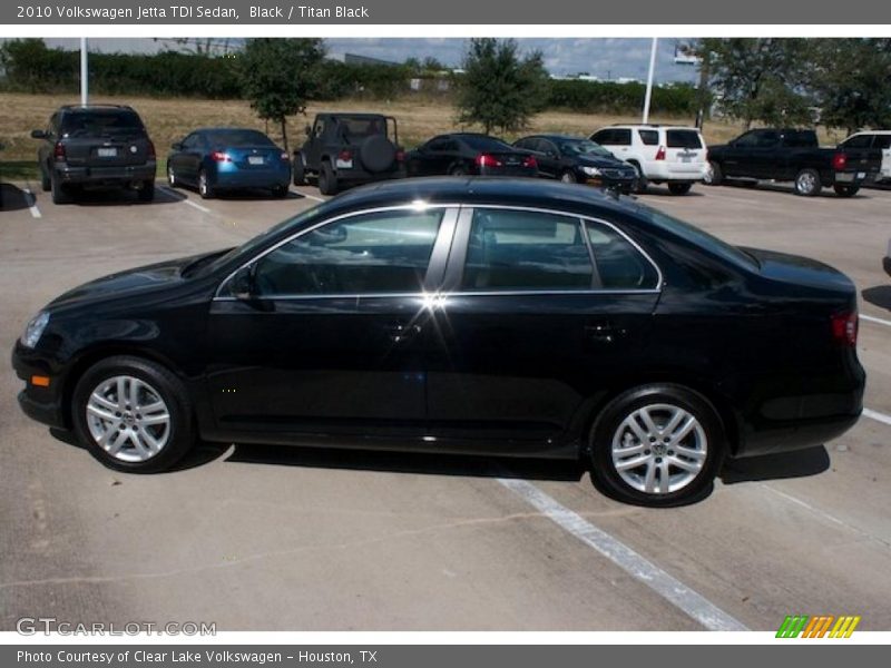 Black / Titan Black 2010 Volkswagen Jetta TDI Sedan