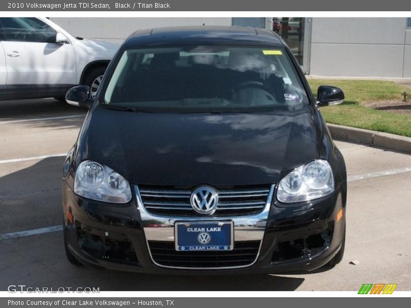 Black / Titan Black 2010 Volkswagen Jetta TDI Sedan