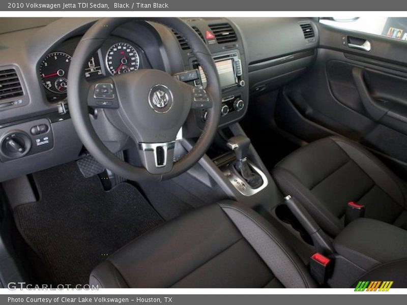 Black / Titan Black 2010 Volkswagen Jetta TDI Sedan