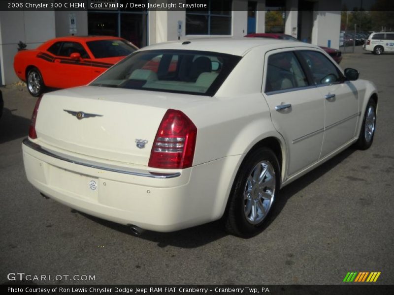Cool Vanilla / Deep Jade/Light Graystone 2006 Chrysler 300 C HEMI