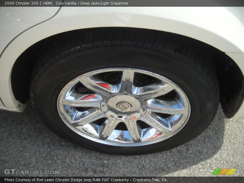 Cool Vanilla / Deep Jade/Light Graystone 2006 Chrysler 300 C HEMI