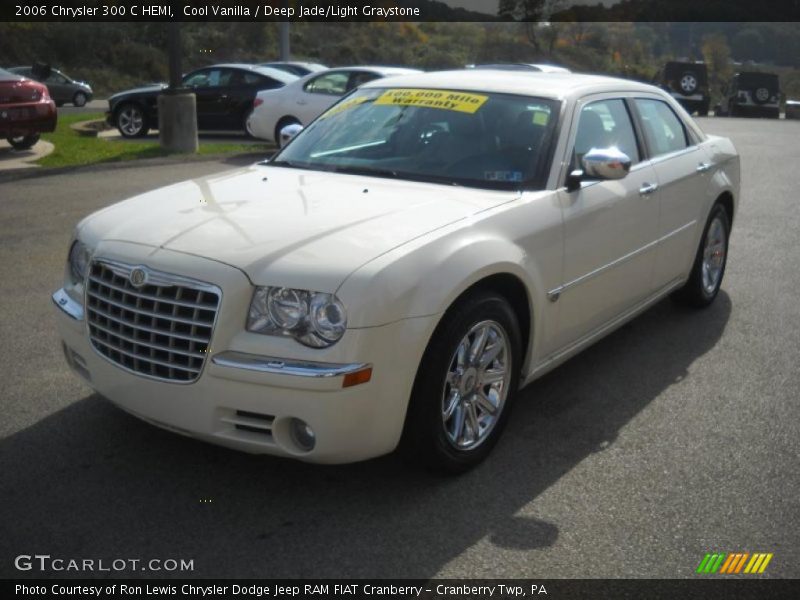 Cool Vanilla / Deep Jade/Light Graystone 2006 Chrysler 300 C HEMI