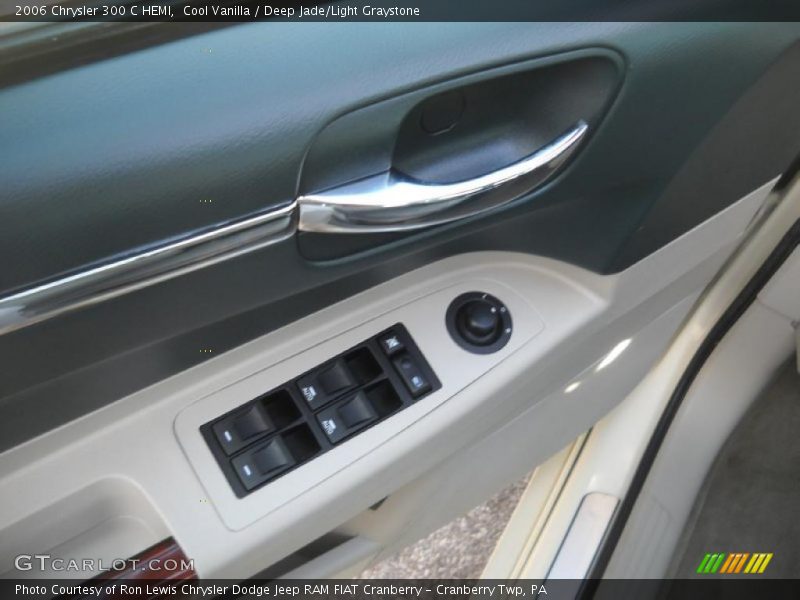 Cool Vanilla / Deep Jade/Light Graystone 2006 Chrysler 300 C HEMI