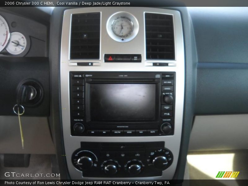 Cool Vanilla / Deep Jade/Light Graystone 2006 Chrysler 300 C HEMI