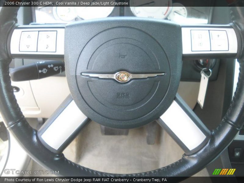 Cool Vanilla / Deep Jade/Light Graystone 2006 Chrysler 300 C HEMI