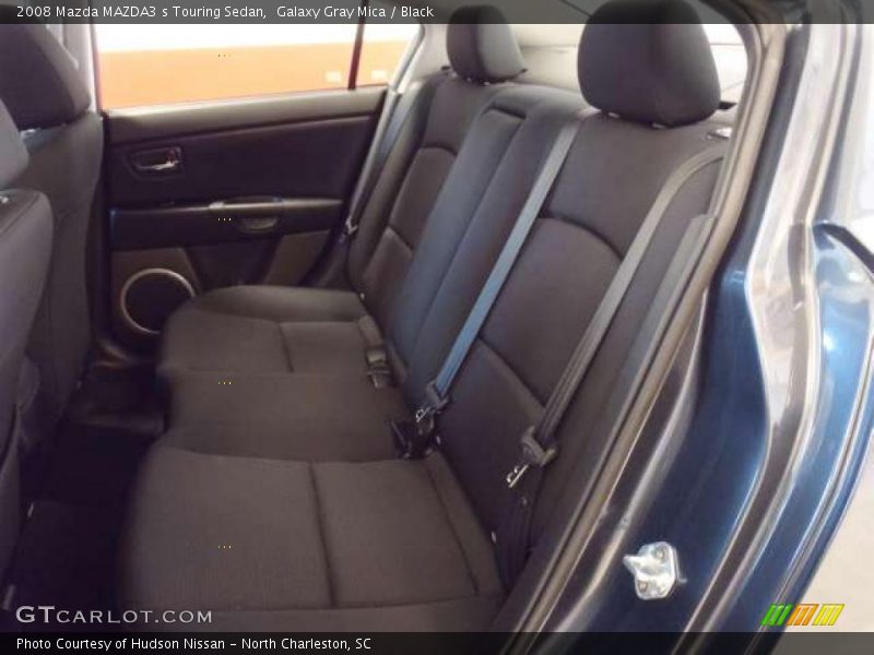  2008 MAZDA3 s Touring Sedan Black Interior