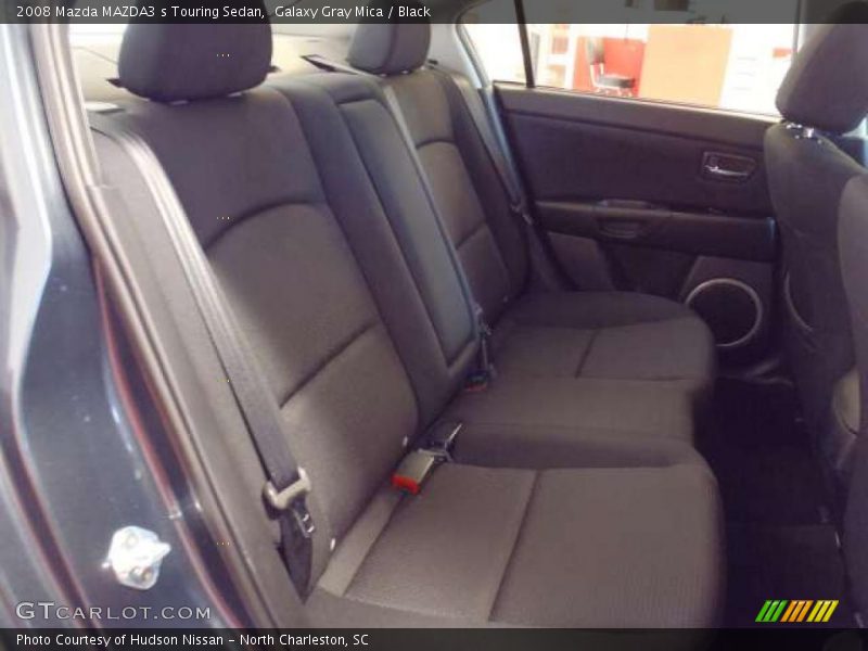  2008 MAZDA3 s Touring Sedan Black Interior
