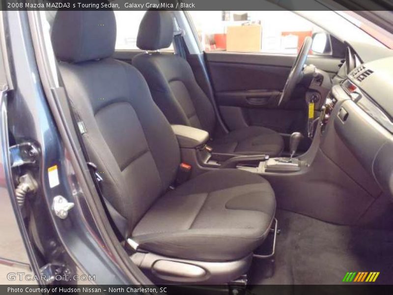  2008 MAZDA3 s Touring Sedan Black Interior