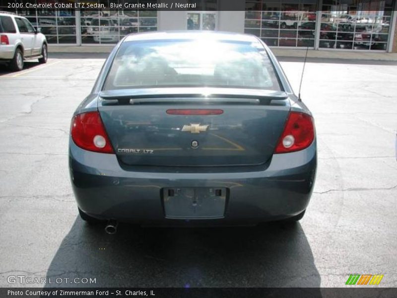 Blue Granite Metallic / Neutral 2006 Chevrolet Cobalt LTZ Sedan