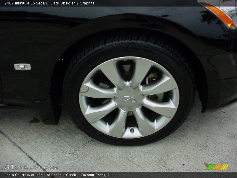 Black Obsidian / Graphite 2007 Infiniti M 35 Sedan