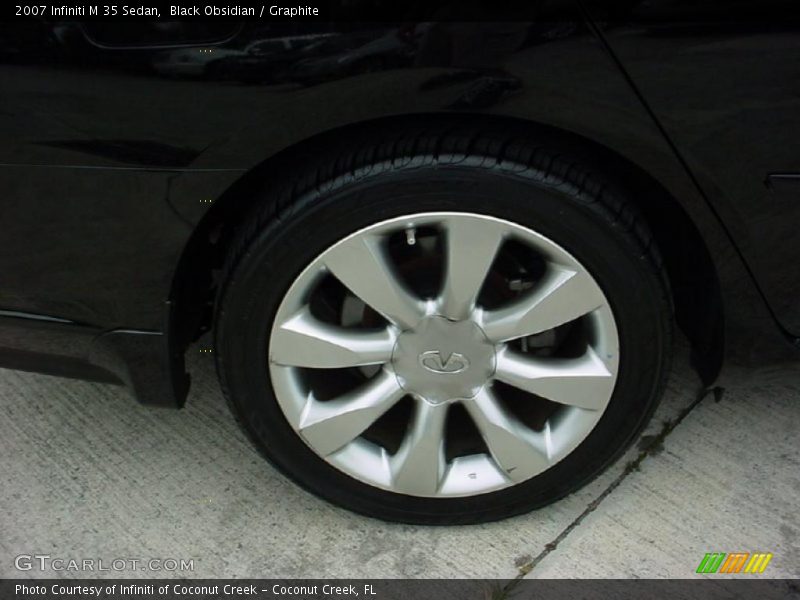Black Obsidian / Graphite 2007 Infiniti M 35 Sedan