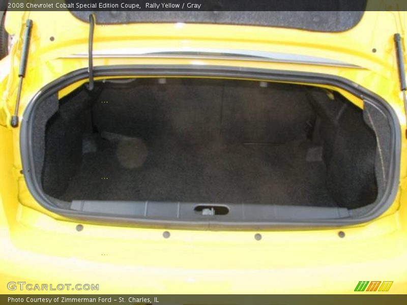 Rally Yellow / Gray 2008 Chevrolet Cobalt Special Edition Coupe