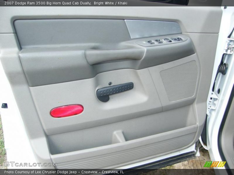  2007 Ram 3500 Big Horn Quad Cab Dually Khaki Interior
