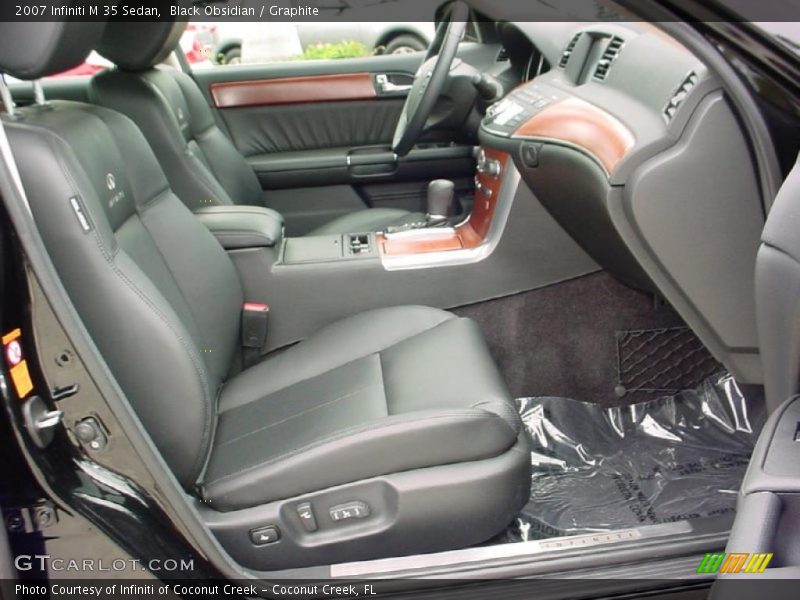 Black Obsidian / Graphite 2007 Infiniti M 35 Sedan