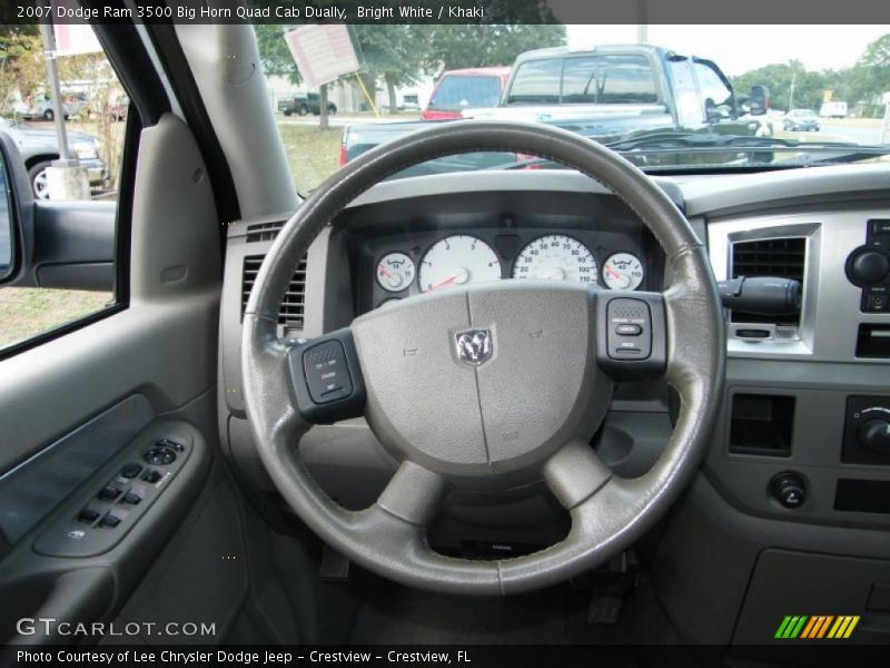  2007 Ram 3500 Big Horn Quad Cab Dually Steering Wheel