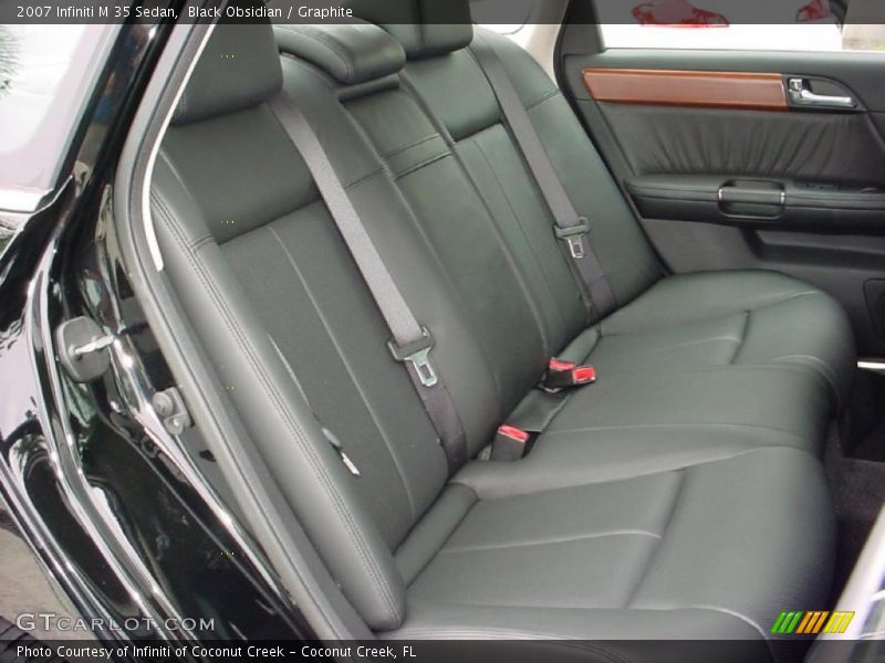 Black Obsidian / Graphite 2007 Infiniti M 35 Sedan