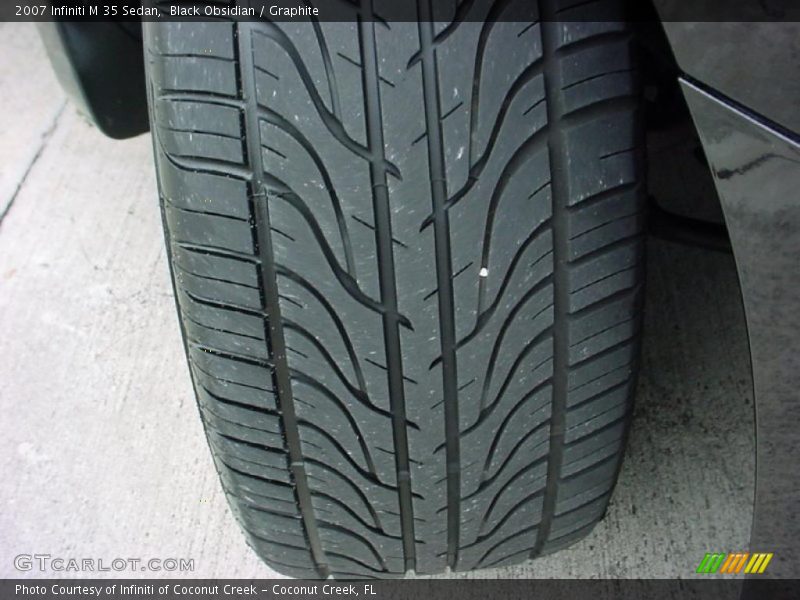Black Obsidian / Graphite 2007 Infiniti M 35 Sedan