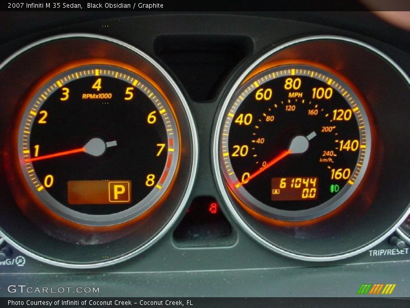 Black Obsidian / Graphite 2007 Infiniti M 35 Sedan