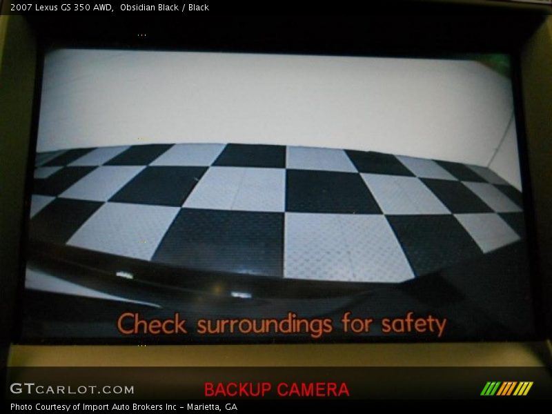 Obsidian Black / Black 2007 Lexus GS 350 AWD