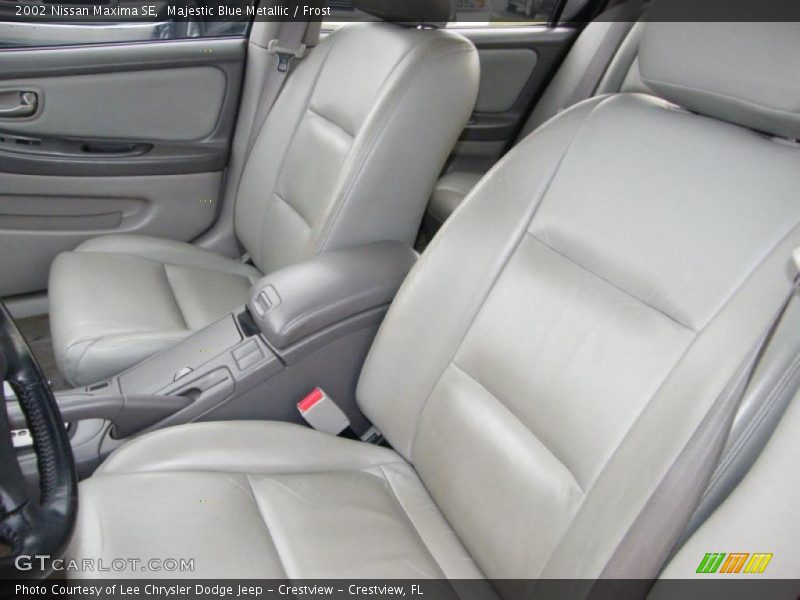 Majestic Blue Metallic / Frost 2002 Nissan Maxima SE