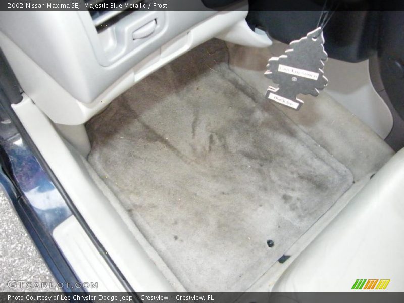 Majestic Blue Metallic / Frost 2002 Nissan Maxima SE