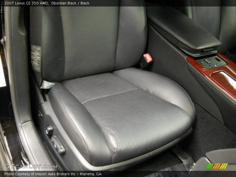 Obsidian Black / Black 2007 Lexus GS 350 AWD