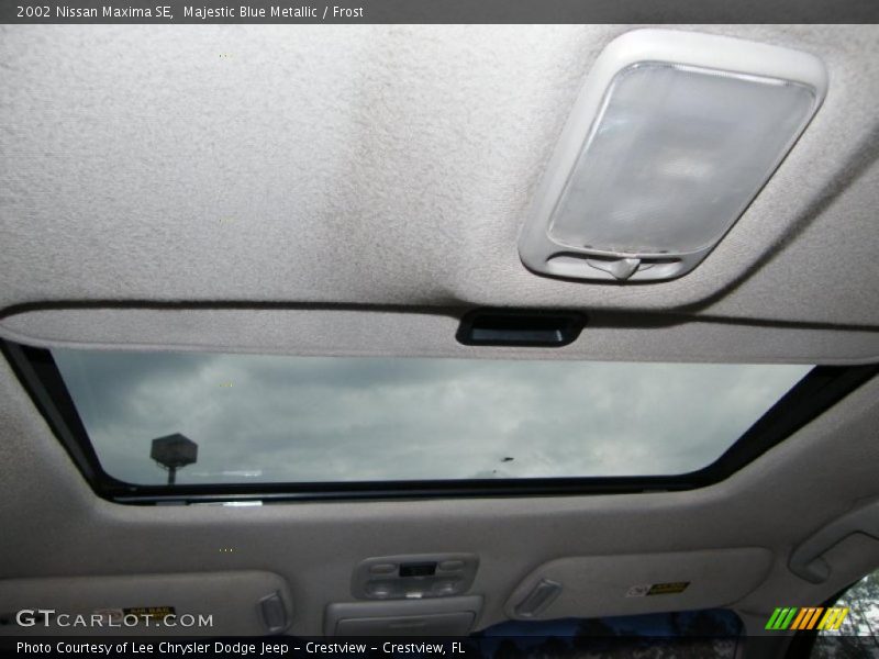 Majestic Blue Metallic / Frost 2002 Nissan Maxima SE