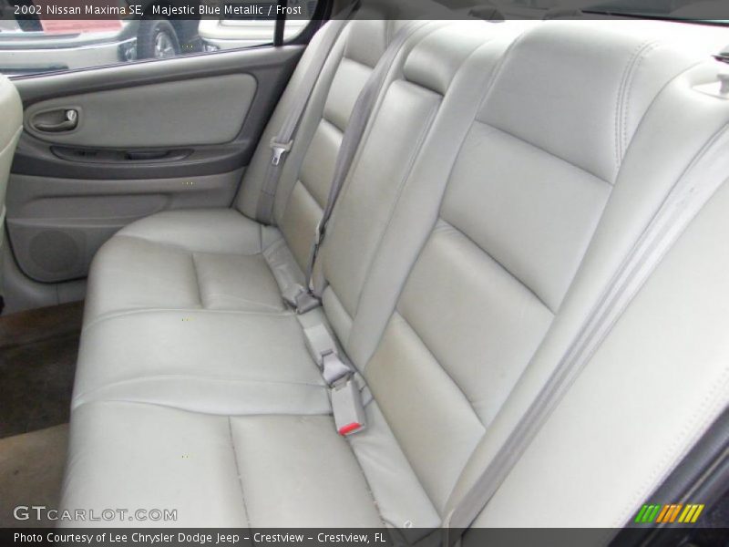 Majestic Blue Metallic / Frost 2002 Nissan Maxima SE