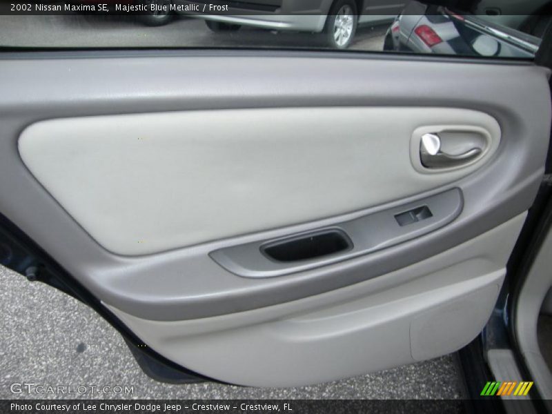 Majestic Blue Metallic / Frost 2002 Nissan Maxima SE